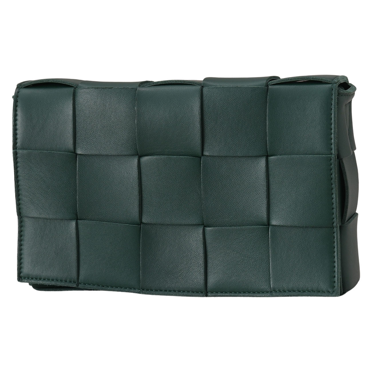 BOTTEGA VENETA(USED)보테가베네타 그린 카세트 미디움 백